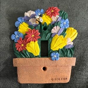 Floral Wall Decor Switch Plate